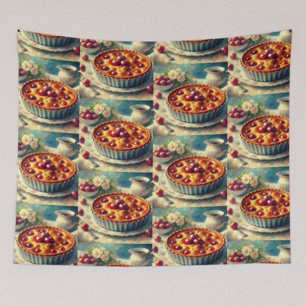 Item preview, Clafoutis Impressionism Art Style designed and sold by artofuniverse.
