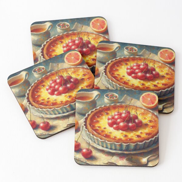 Item preview, Clafoutis Impressionism Art Style designed and sold by artofuniverse.