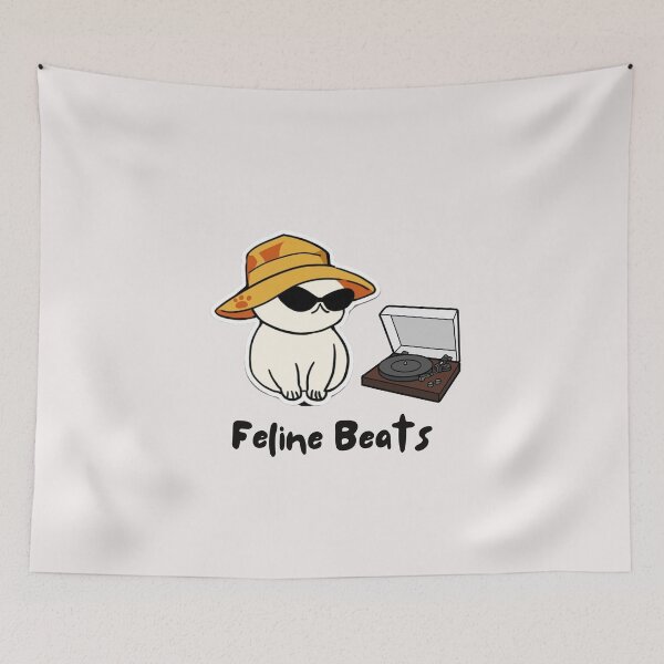 Item preview, Feline Beats designed and sold by takenoko7mayo8.