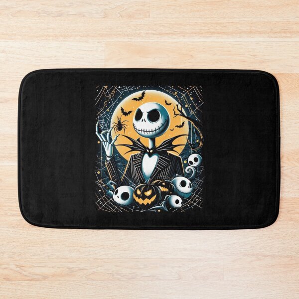 Item preview, Jack the Skellington with Spider Net Halloween designed and sold by GhostDigger.