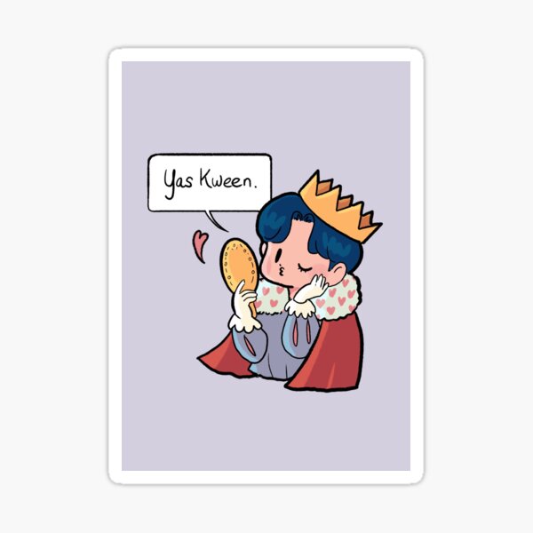 Yas Kween (Queen) - Love Yourself Sticker