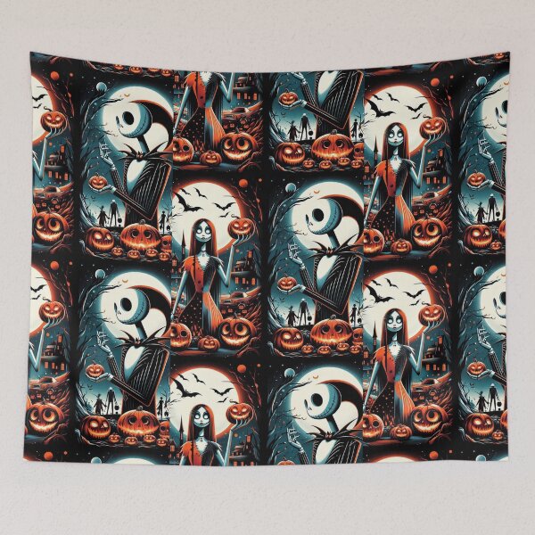 Item preview, Jack the Skellington and Sally Halloween designed and sold by GhostDigger.