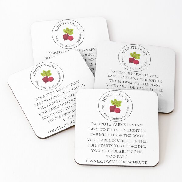 Item preview, Schrute Farms Quote designed and sold by cjchaoscreates.