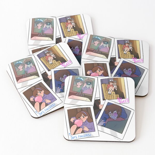 Item preview, Gravity Falls polaroids designed and sold by Elle-Draws.