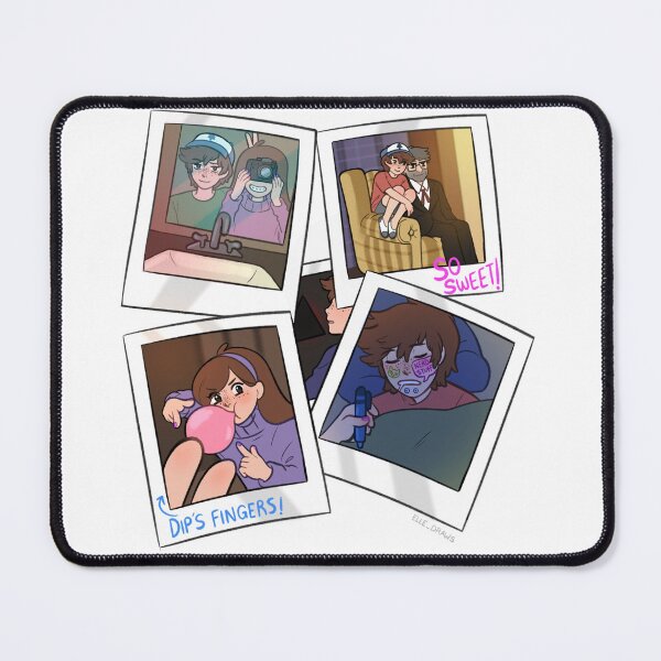 Item preview, Gravity Falls polaroids designed and sold by Elle-Draws.