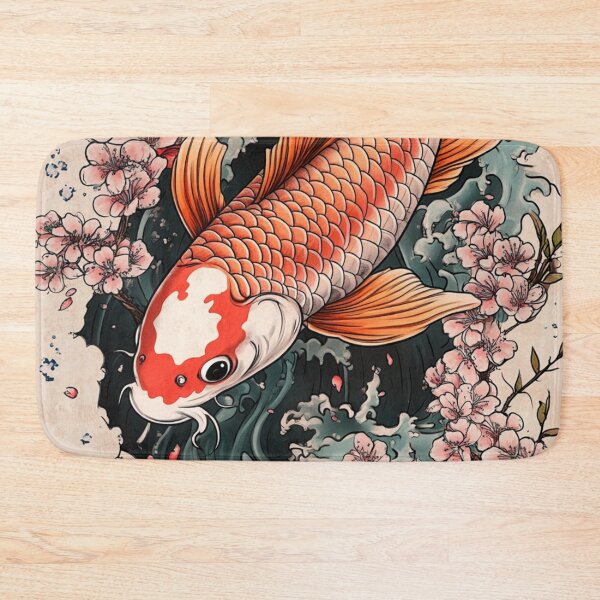 Item preview, Japanese Koi Carp Pop Art designed and sold by GrinGalore.