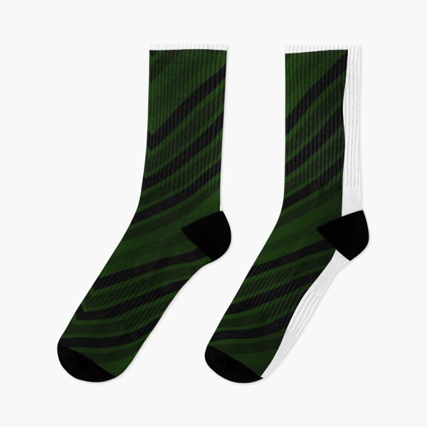 Item preview, Green Shades Ombre Zig Zag - Perfect print for Halloween designed and sold by SemDesigns1.