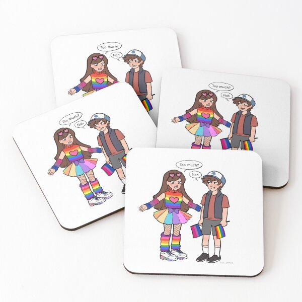 Item preview, Gravity Falls Pride designed and sold by Elle-Draws.
