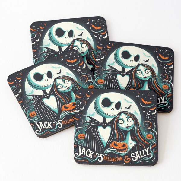 Item preview, Jack the Skellington and Sally Halloween designed and sold by GhostDigger.