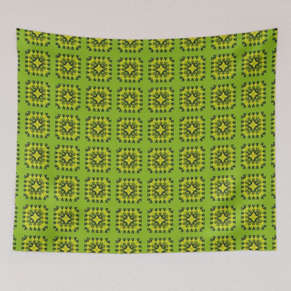 Item preview, Crochet Granny Squares Print. Repeating Tile Pattern designed and sold by gloriamelrose.