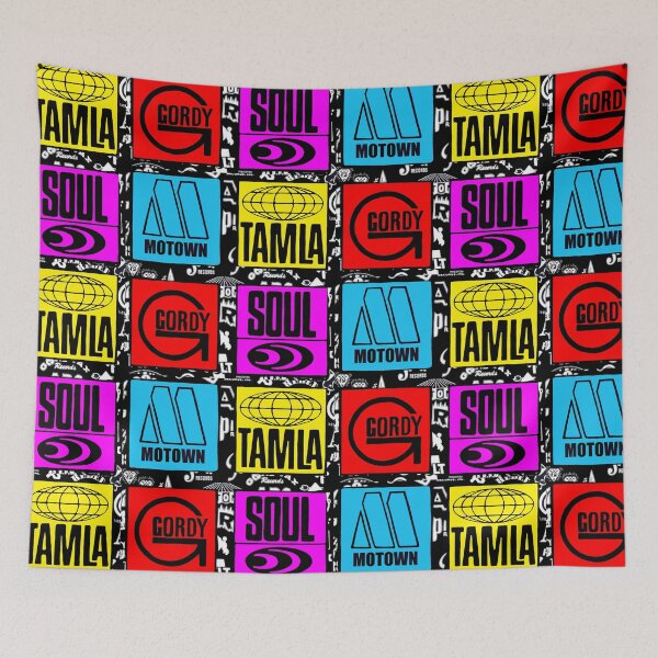Item preview, Tamla soul Motown Gordy sixties vintage record label collage pop art  designed and sold by Kludoman.