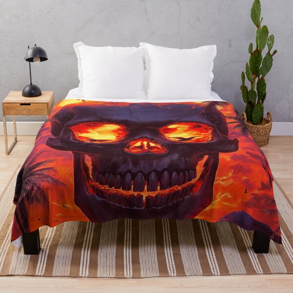 Item preview, Sunrise Skull designed and sold by MatrixTattoo.