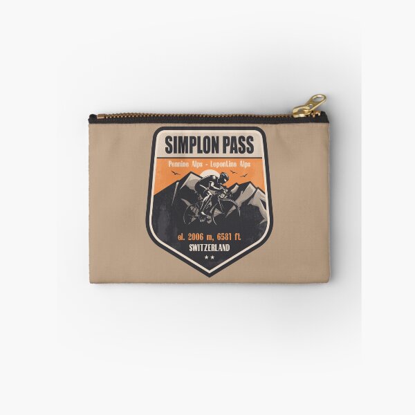 Artikelvorschau, Simplonpass Schweiz Radfahren Berg Design entworfen und verkauft von CynthiaGraphics.