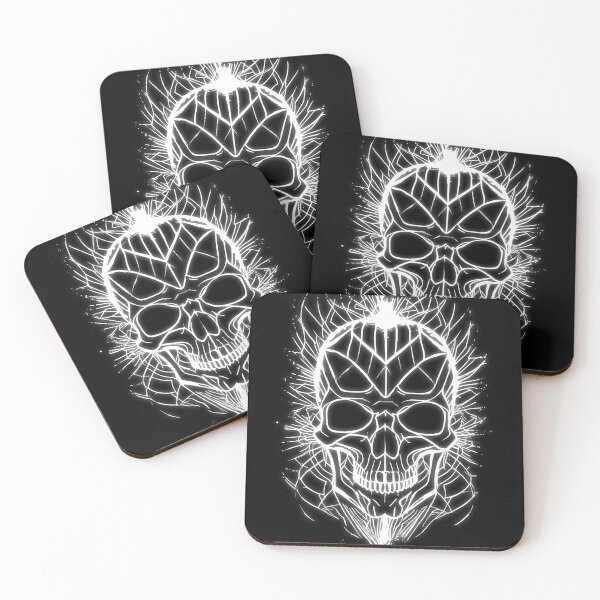 Item preview, White light skull designed and sold by Boogeyman Bill.