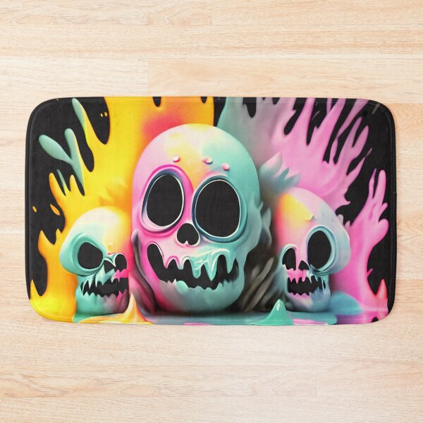 Item preview, Melting Skulls of Neon Dreams M22 designed and sold by M22--.