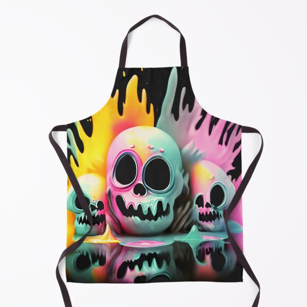 Item preview, Melting Skulls of Neon Dreams M22 designed and sold by M22--.