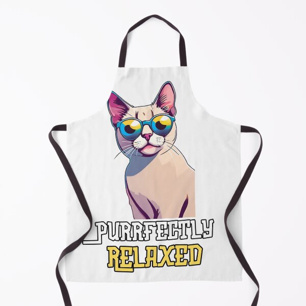 Item preview, Sassy Cat Lounging – Purrfectly Relaxed | Fun and Cool Cat Design designed and sold by Nalanda2000.