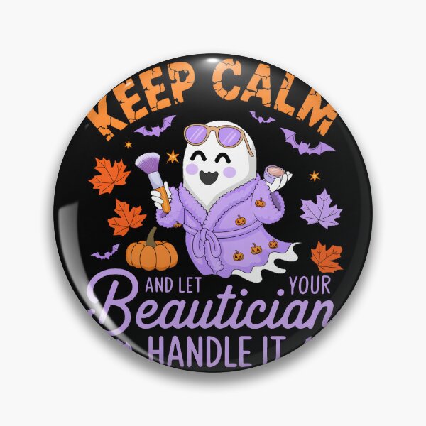Item preview, Beautician | Beautician Life - Ghostly Glamour - Funny Halloween Glam Squad designed and sold by TheInkyOwl-TIO.
