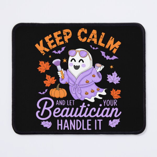 Item preview, Beautician | Beautician Life - Ghostly Glamour - Funny Halloween Glam Squad designed and sold by TheInkyOwl-TIO.