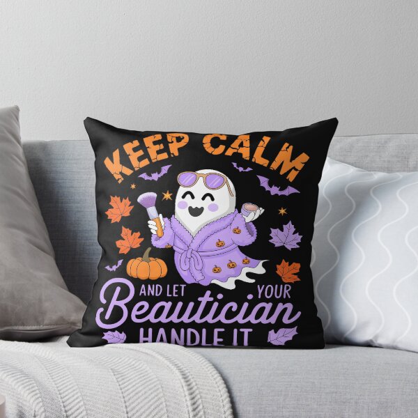 Item preview, Beautician | Beautician Life - Ghostly Glamour - Funny Halloween Glam Squad designed and sold by TheInkyOwl-TIO.