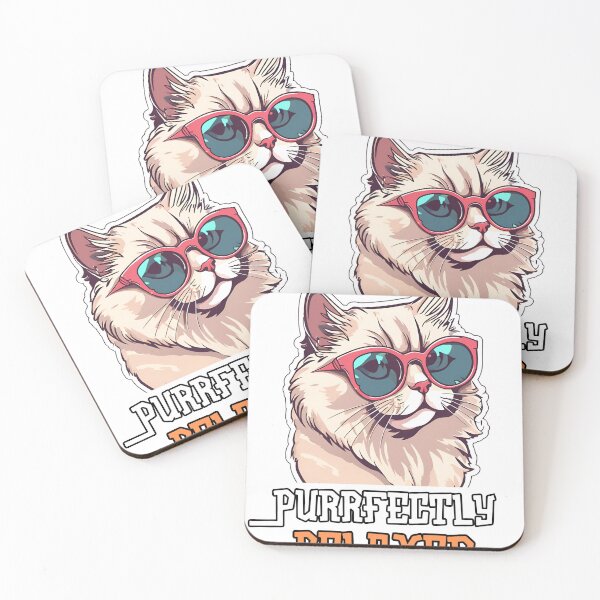 Item preview, Sassy Cat Lounging – Purrfectly Relaxed | Fun and Cool Cat Design designed and sold by Nalanda2000.