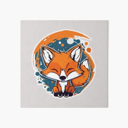 Item preview, Cool Red Fox Art designed and sold by Planetporridge.