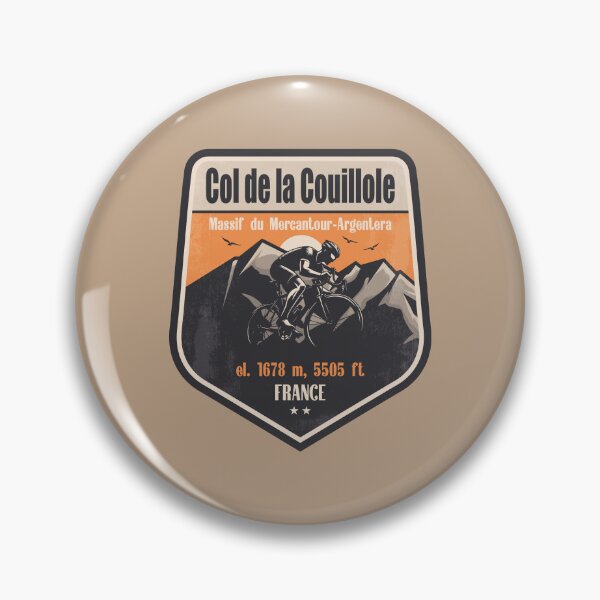 Item preview, Col de la Couillole France Cycling Mountain Design designed and sold by CynthiaGraphics.