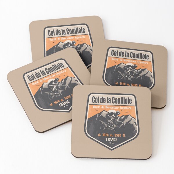 Item preview, Col de la Couillole France Cycling Mountain Design designed and sold by CynthiaGraphics.