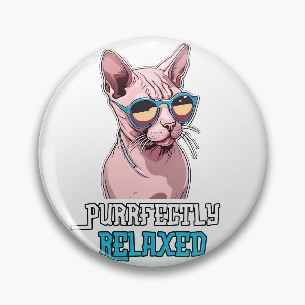 Item preview,  Sassy Cat Lounging – Purrfectly Relaxed | Fun and Cool Cat Design designed and sold by Nalanda2000.