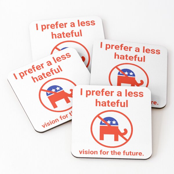 Item preview, I prefer a less hateful vision for the future. designed and sold by Rachel the Artist .