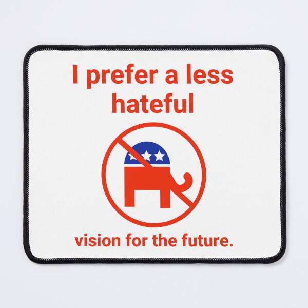Item preview, I prefer a less hateful vision for the future. designed and sold by Rachel the Artist .