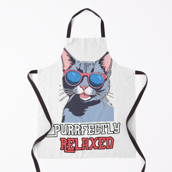 Item preview, Sassy Cat Lounging – Purrfectly Relaxed | Fun and Cool Cat Design designed and sold by Nalanda2000.