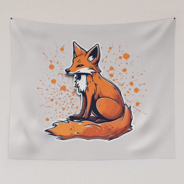 Item preview, Adorable Red Fox Art designed and sold by Planetporridge.