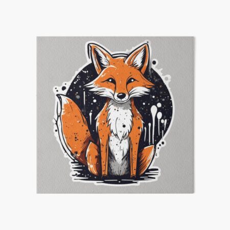 Item preview, Cool Red Fox Design designed and sold by Planetporridge.