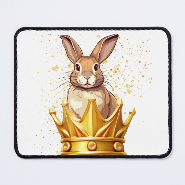 Item preview, Lord of the Crown: The Mighty Rabbit on Top designed and sold by Zientala.
