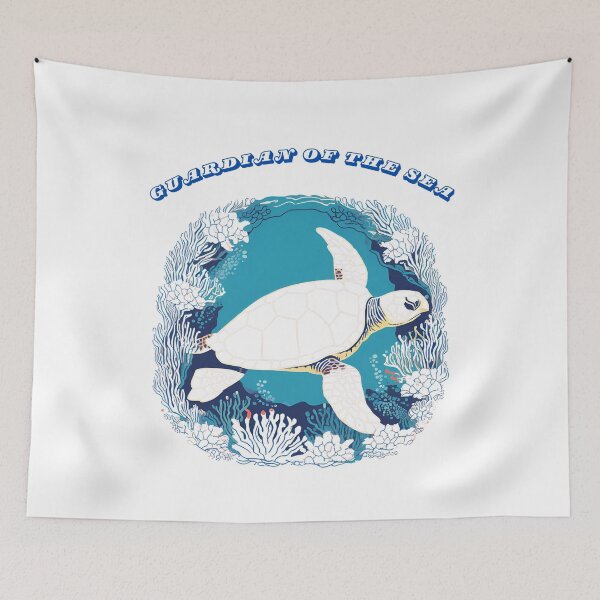 Item preview, Sea Turtle:Guardian of the sea designed and sold by takenoko7mayo8.