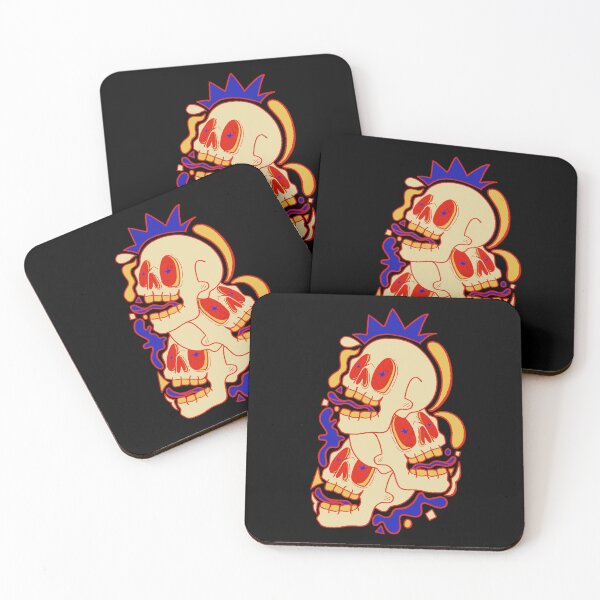 Item preview, Punk rock skulls designed and sold by Swadeillustrations.