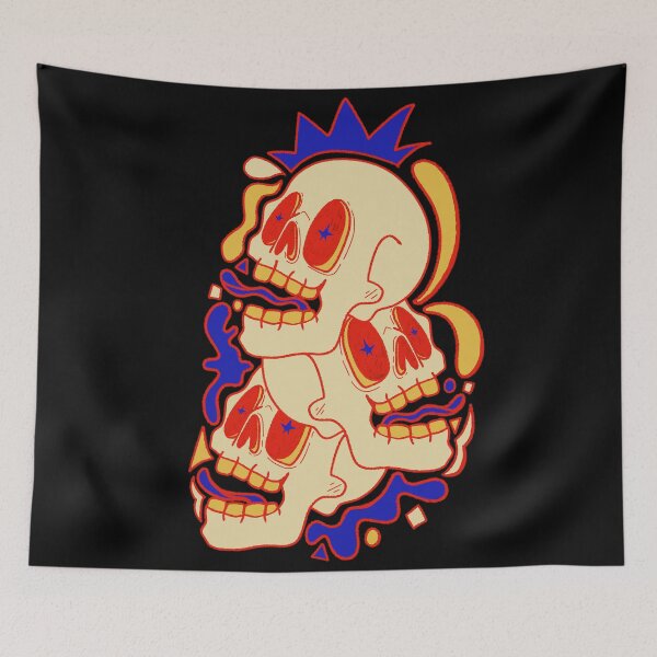 Item preview, Punk rock skulls designed and sold by Swadeillustrations.