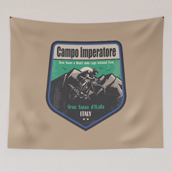 Item preview, Campo Imperatore Italy Cycling Mountain Design designed and sold by CynthiaGraphics.