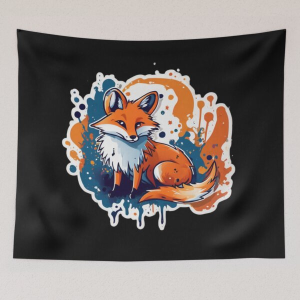 Item preview, Cool Red Fox Artwork designed and sold by Planetporridge.
