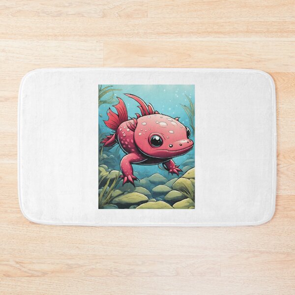 Item preview, Red Axolotl Art designed and sold by RetroPop23.