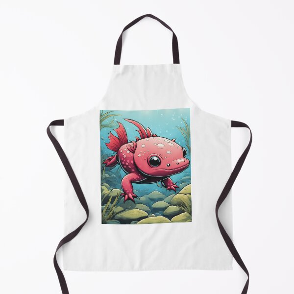 Item preview, Red Axolotl Art designed and sold by RetroPop23.