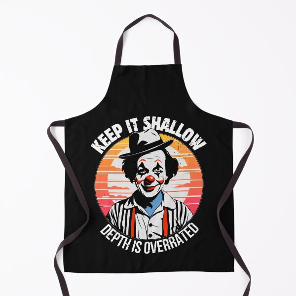 Item preview, A Clown's Critique: Orange Sunset, Black Heart designed and sold by SplashTastic.