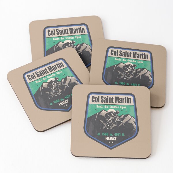 Item preview, Col Saint Martin France Cycling Mountain Design designed and sold by CynthiaGraphics.