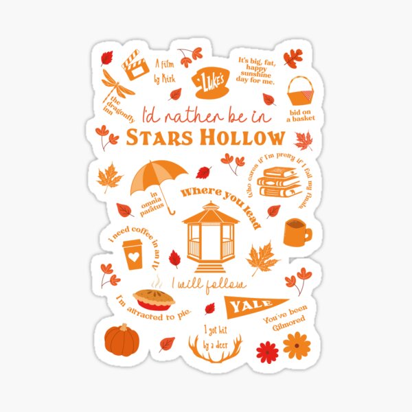 Item preview, I'd rather be in Stars Hollow designed and sold by h-helladesign.
