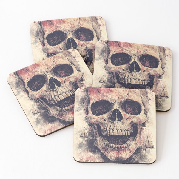 Item preview, Sailboat Skull designed and sold by MatrixTattoo.