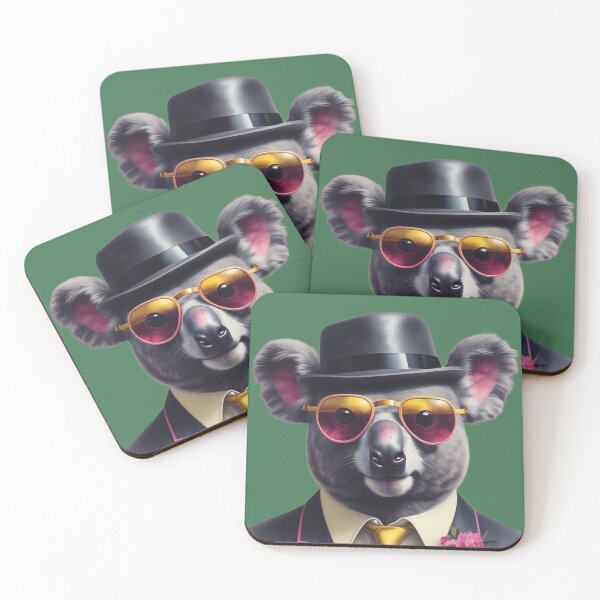 Item preview, Koala in jacket designed and sold by GasconyPassion.