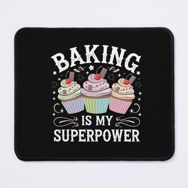 Item preview, Baking is My Superpower Cupcake Design designed and sold by love3617.