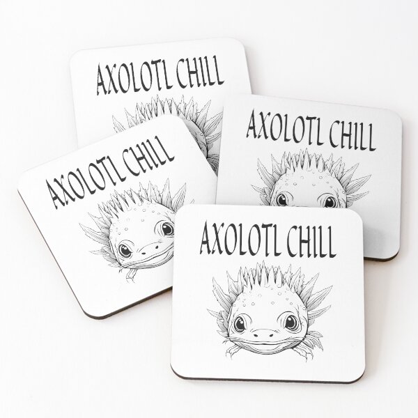 Item preview, AXOLOTL CHILL designed and sold by RetroPop23.