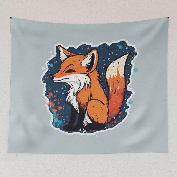 Item preview, Cute Red Fox designed and sold by Planetporridge.